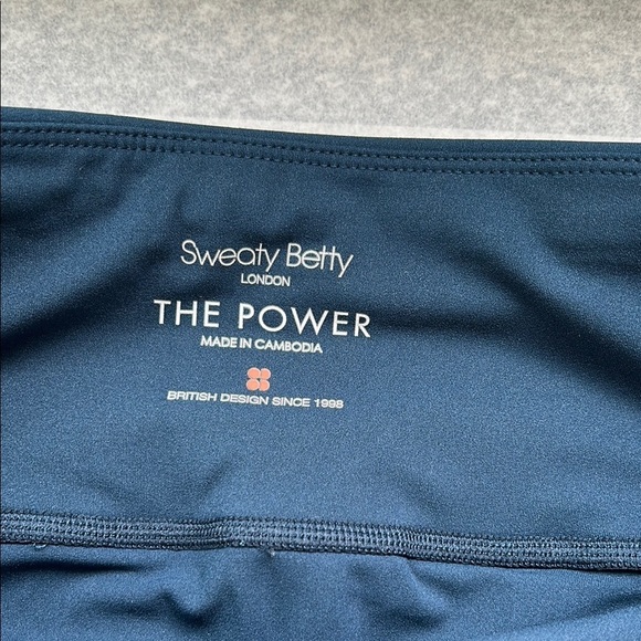 Sweaty Betty The Power 7/8 Leggings‎ with Moisture-Wicking Fabric Wide Waistband - Picture 3 of 9